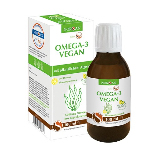 Omega-3 Vegan | mit pflanzlichem Algenöl