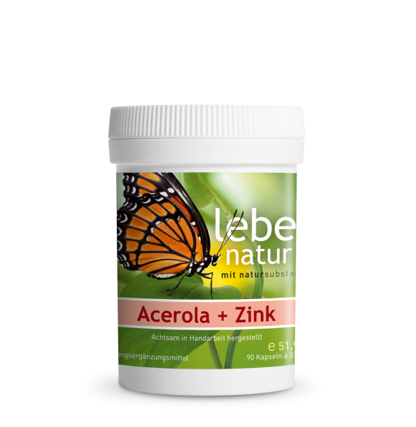 lebe natur® Acerola + Zink 90er